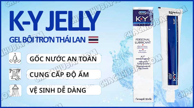 Gel bôi trơn tự nhiên Durex K-Y Jelly