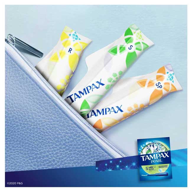 Băng vệ sinh TamponsTampax Pearl Regular