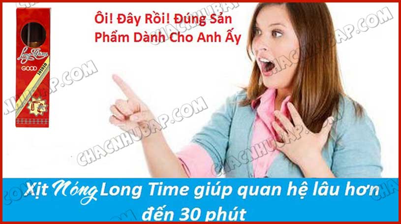 Chai xịt kéo dài thời gian quan hệ Longtime Nóng