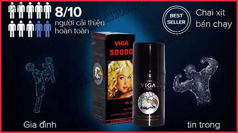 Chai xịt chống xuất tinh sớm Viga 50000