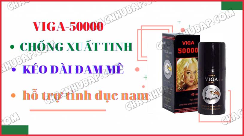 Chai xịt kéo dài quan hệ Viga 50000