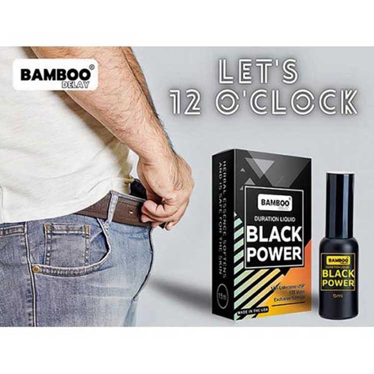 Chai xịt Bamboo Black Power